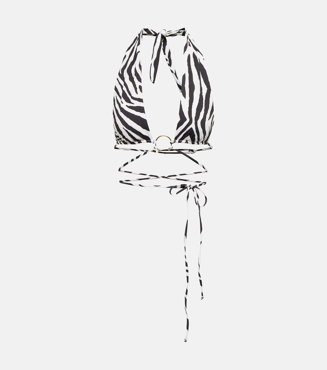 Pierced wrap bikini top | Same