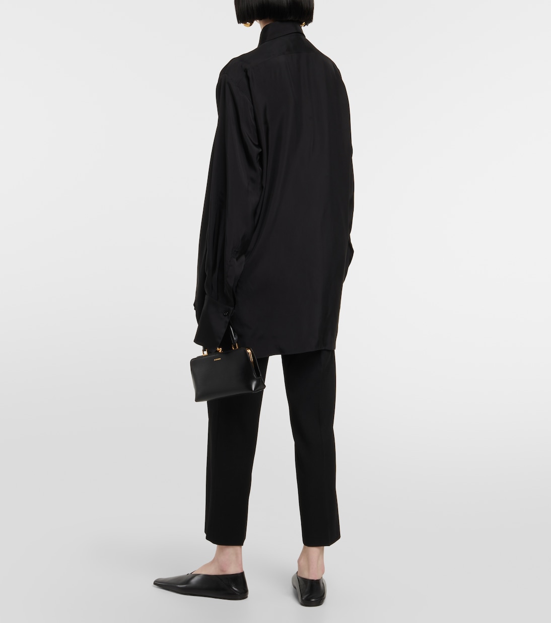 Camicia con plissé | Jil Sander