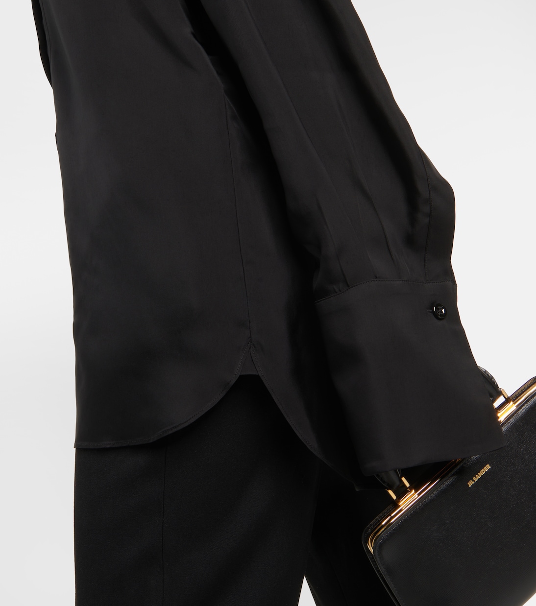 Camicia con plissé | Jil Sander