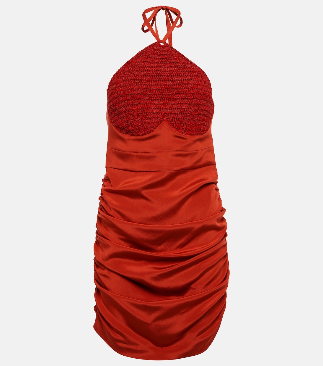 Minikleid Alcala aus einem Seidengemisch | The Mannei