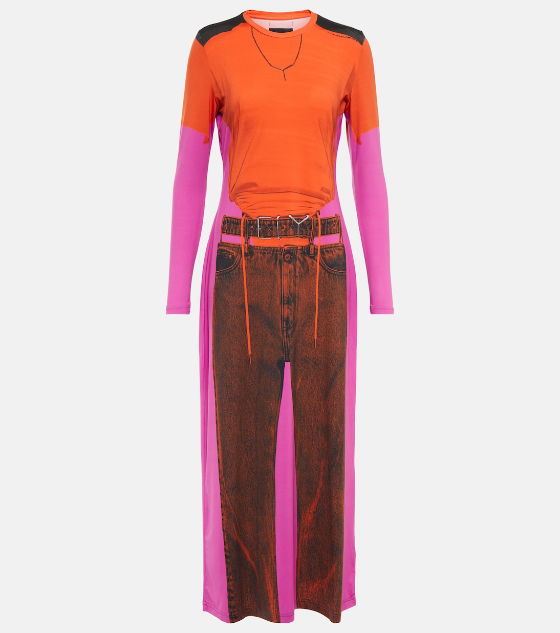x Jean Paul Gaultier Trompe L'Oeil maxi dress | Y/Project