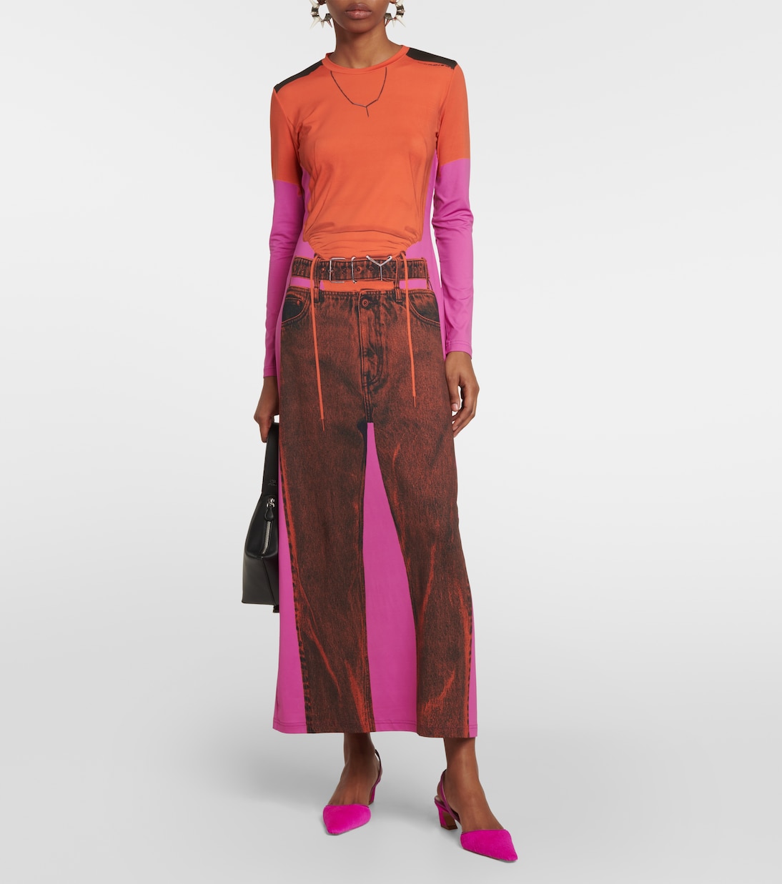 x Jean Paul Gaultier Trompe L'Oeil maxi dress | Y/Project