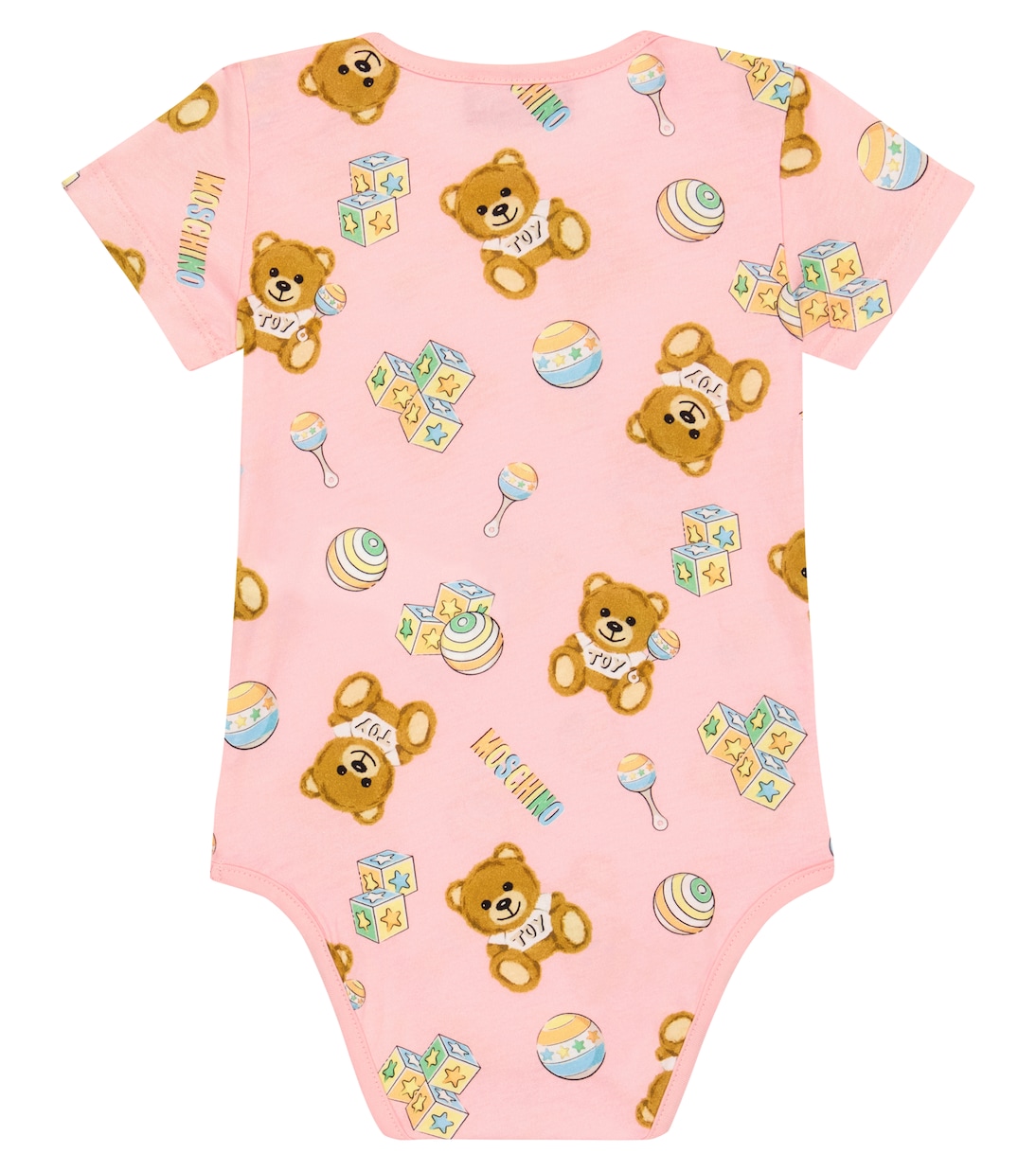Baby set of 2 printed cotton bodysuits | Moschino Kids