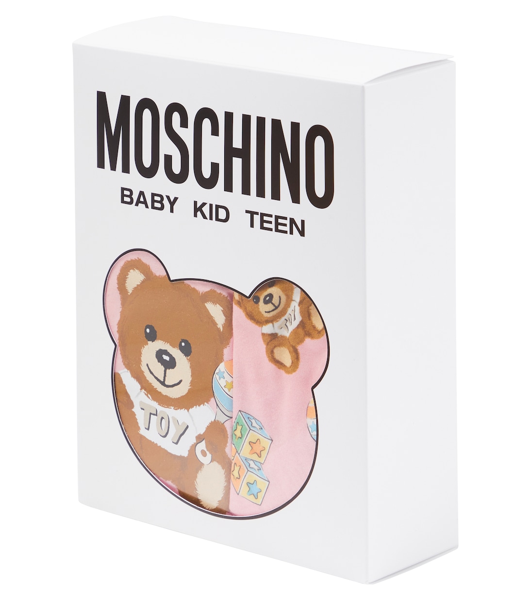Baby set of 2 printed cotton bodysuits | Moschino Kids