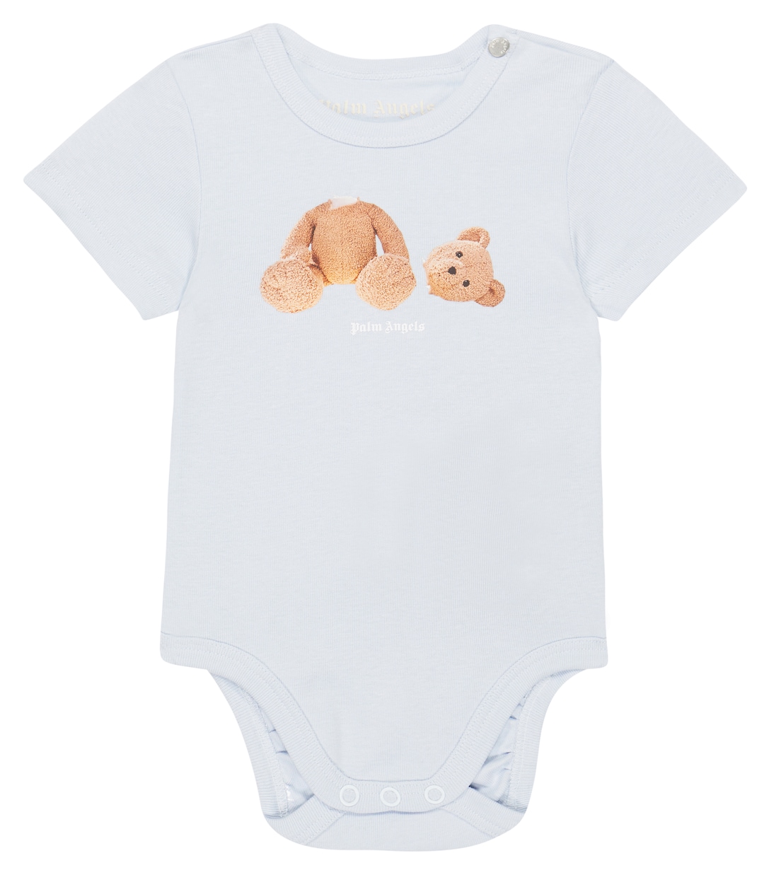Baby printed cotton onesie | Palm Angels Kids