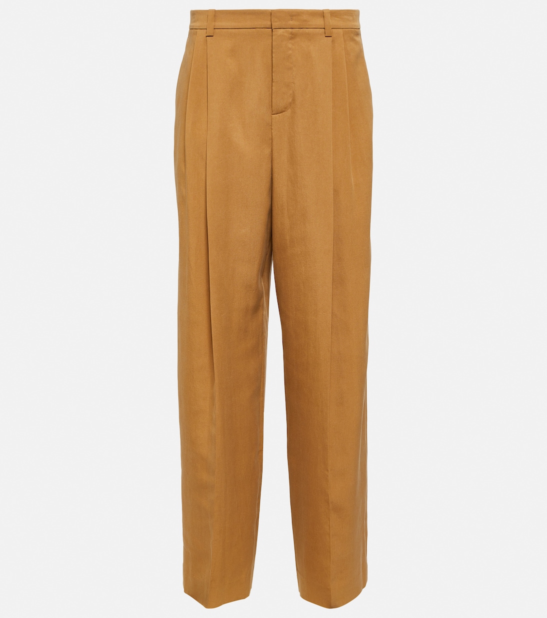 Pantalon plissé ample à taille basse | Vince