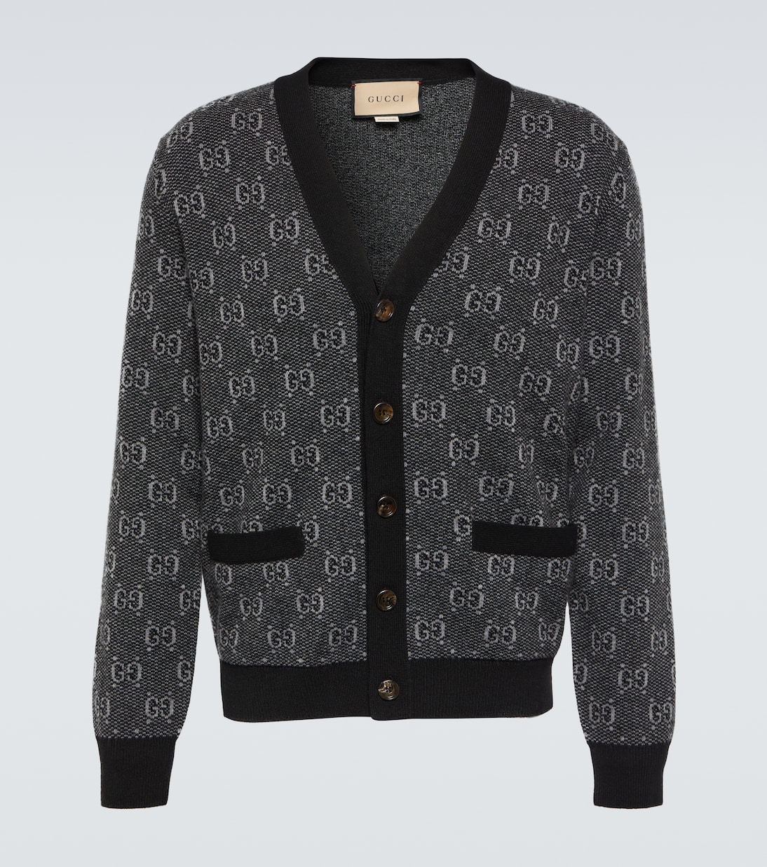 Jacquard wool cardigan | Gucci