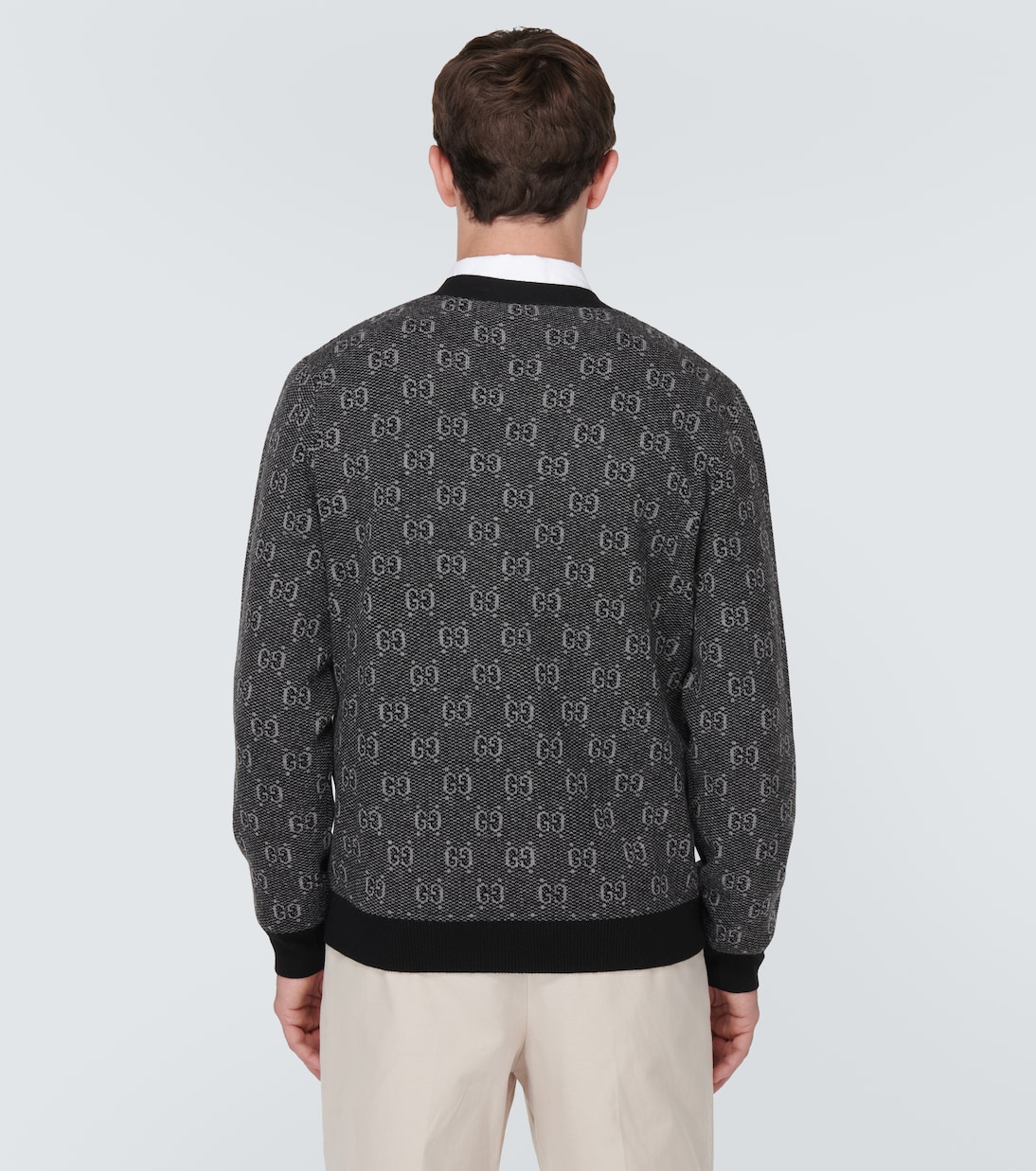 Jacquard wool cardigan | Gucci
