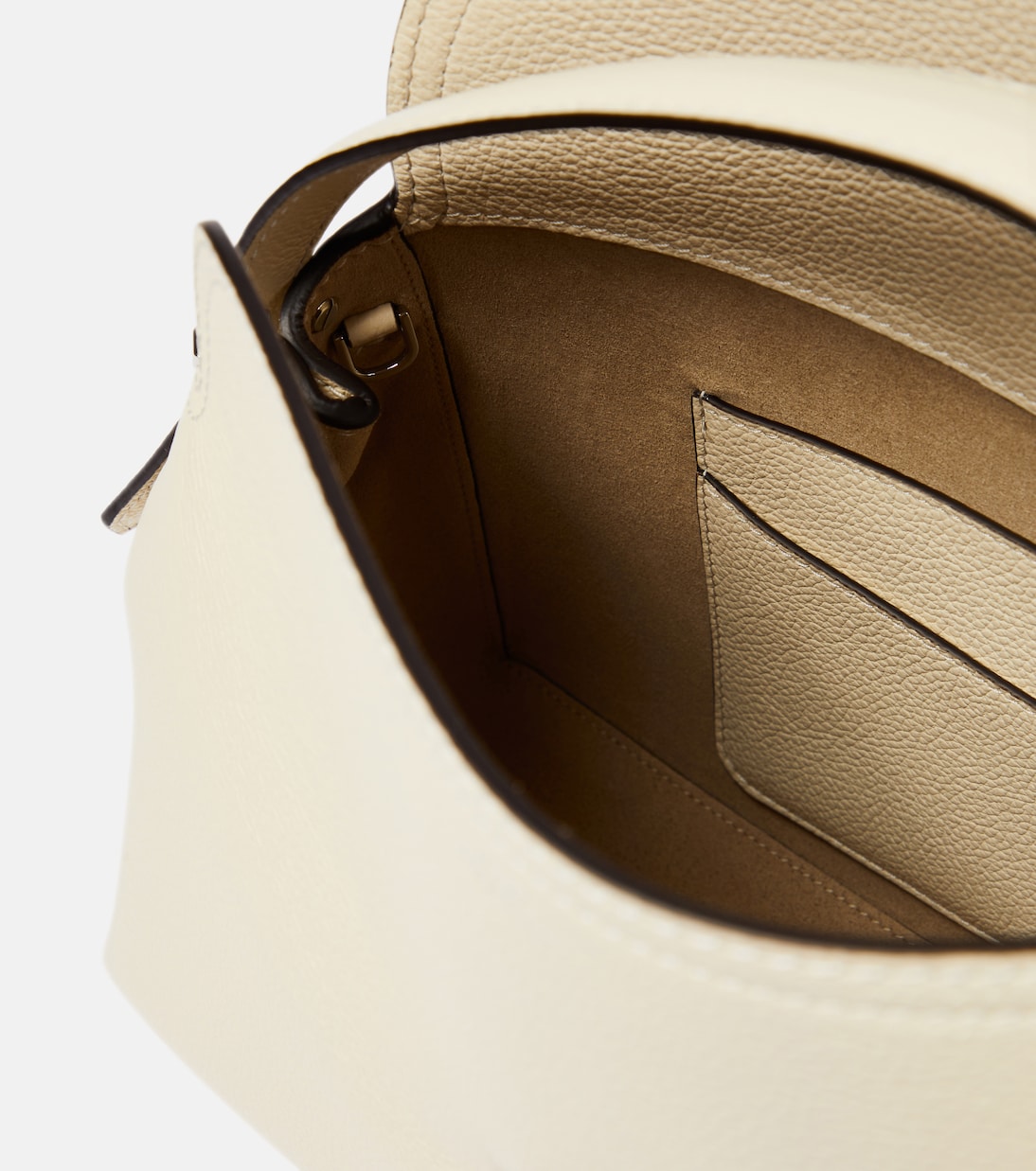 Tote T-Lock Medium aus Leder | Toteme