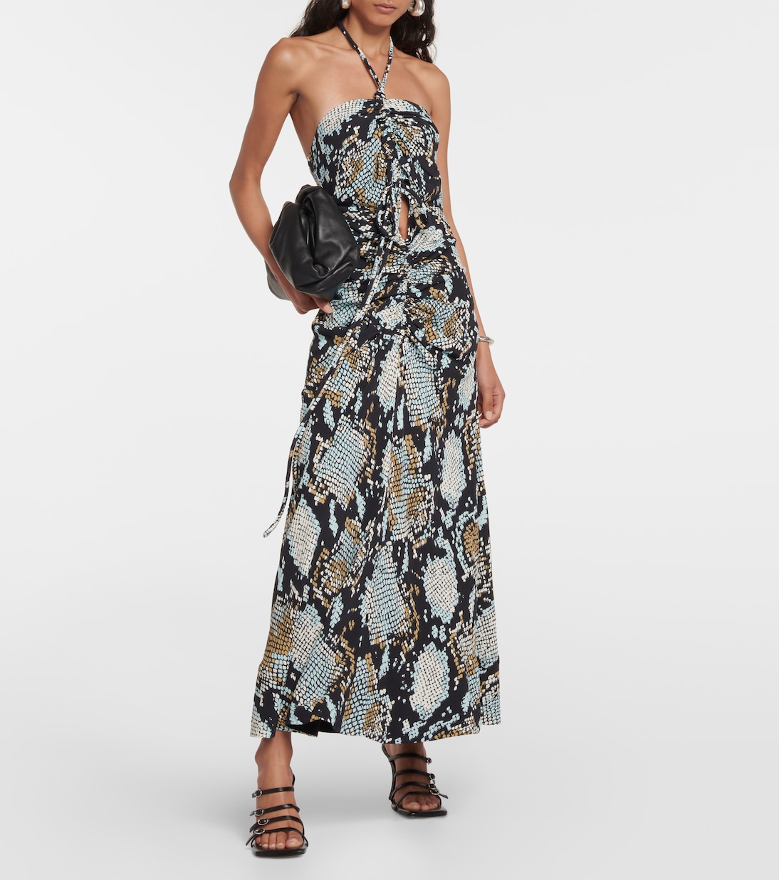 Robe midi imprimée | Proenza Schouler