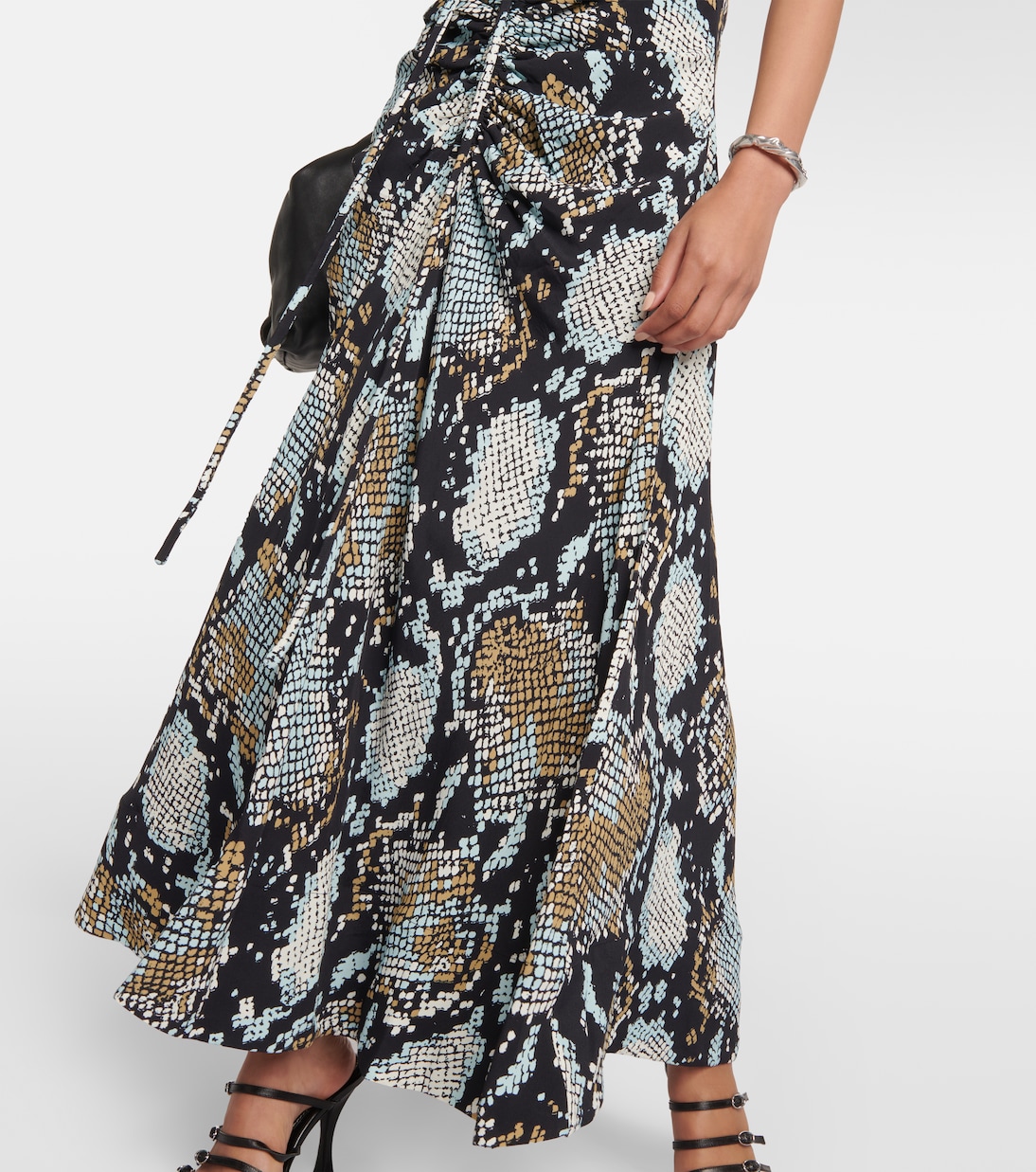 Robe midi imprimée | Proenza Schouler