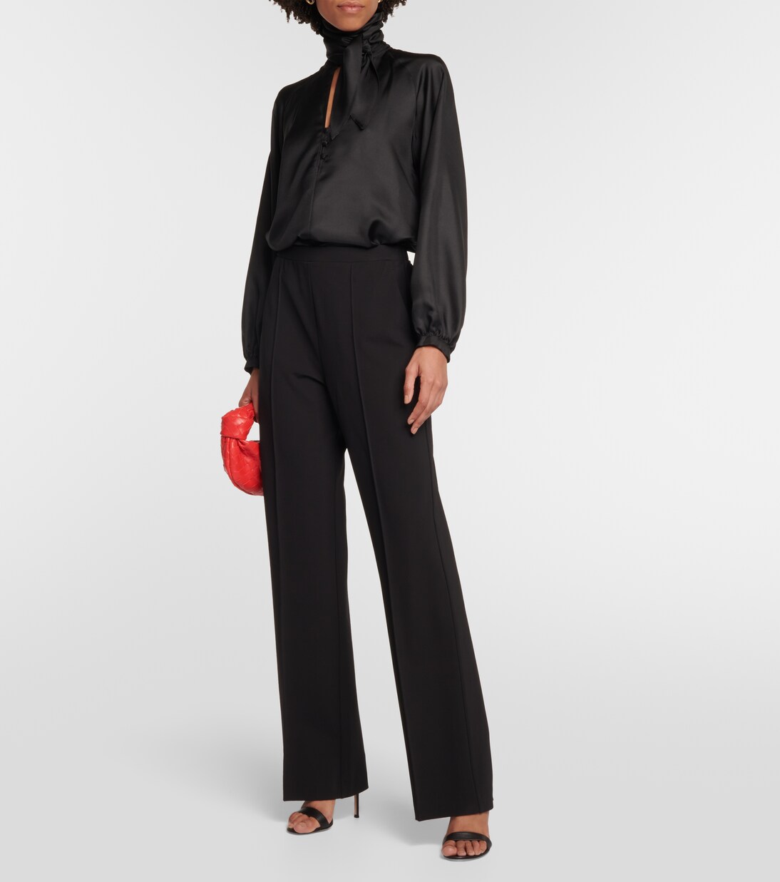 Albenga silk blouse in black - Max Mara | Mytheresa