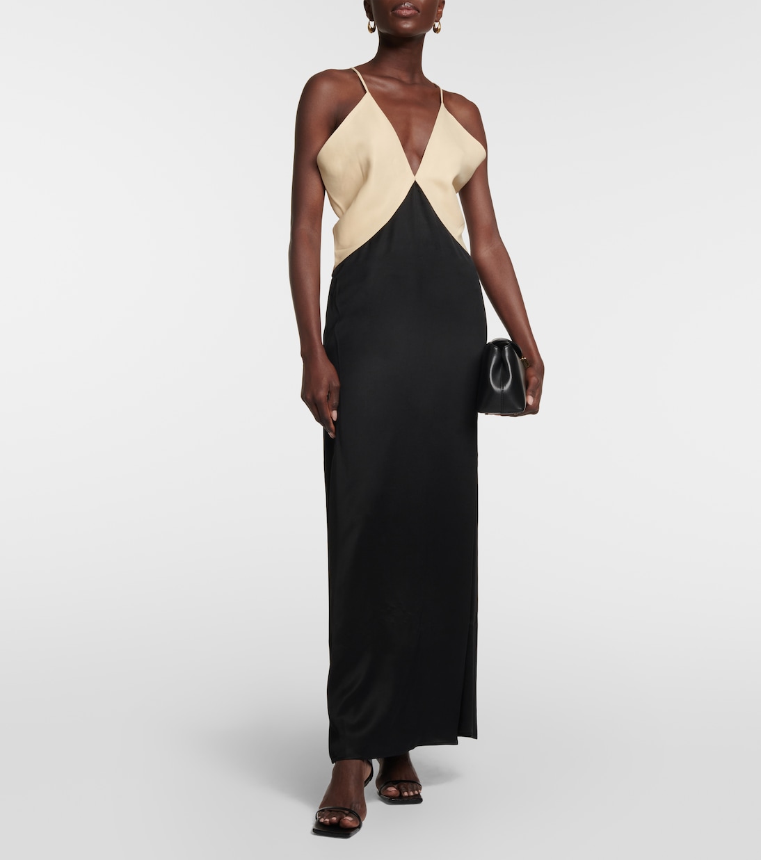 Abito lungo in twill | Toteme