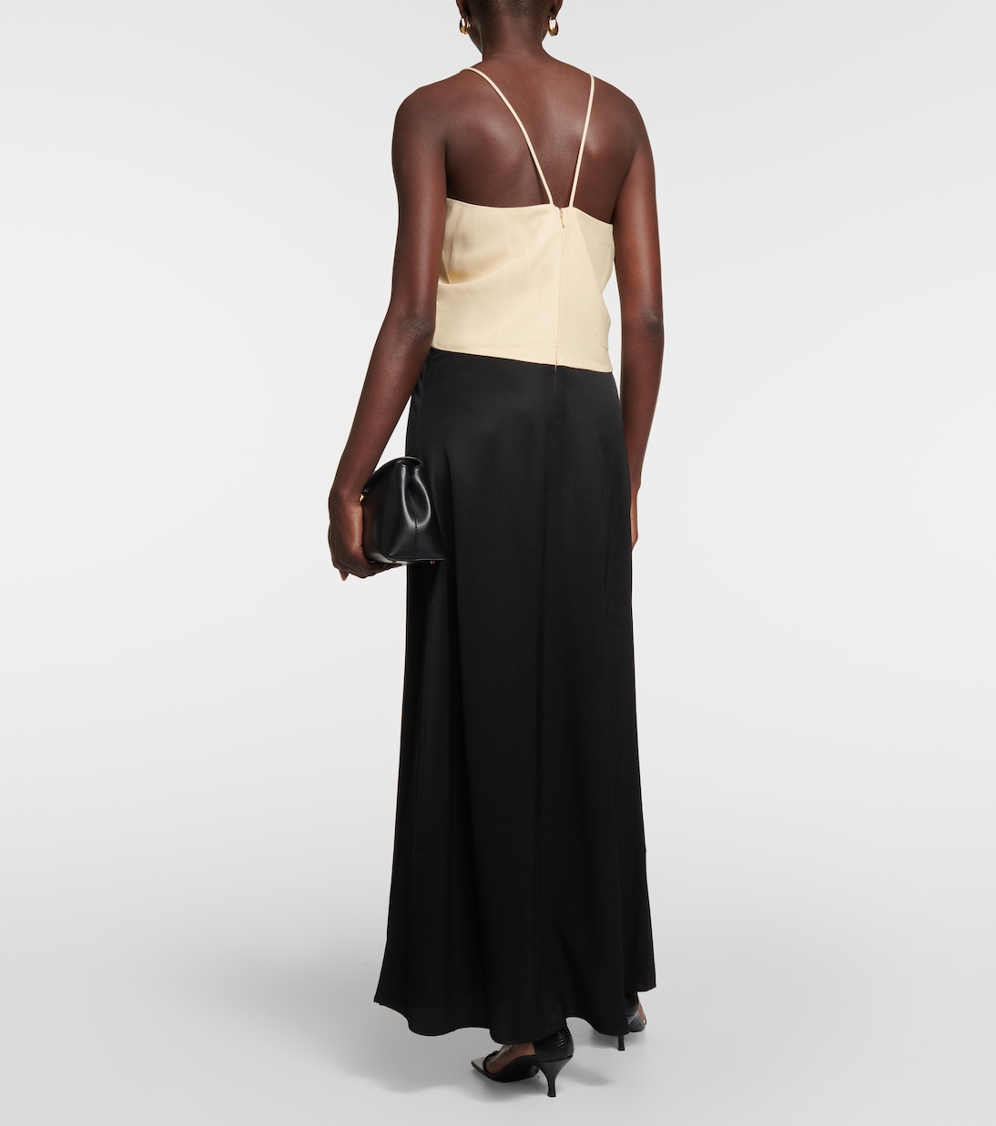 Abito lungo in twill | Toteme