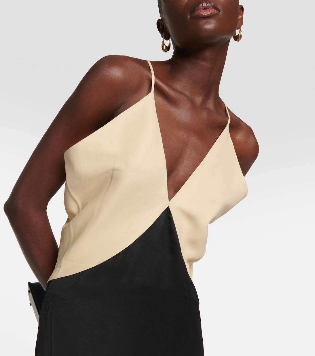 Abito lungo in twill | Toteme