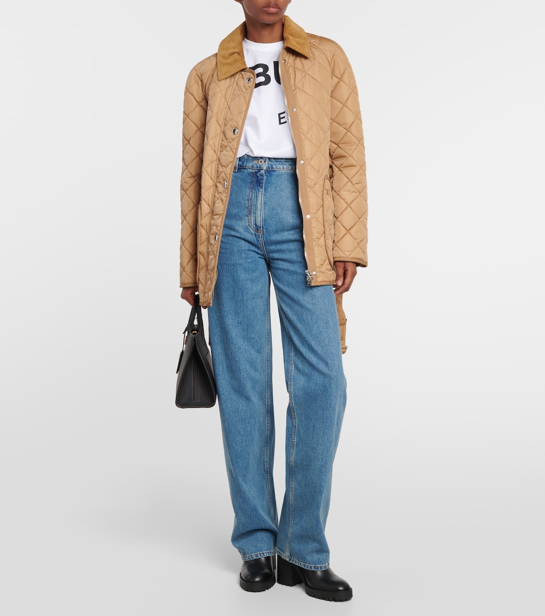 Jeans regular a vita alta | Burberry