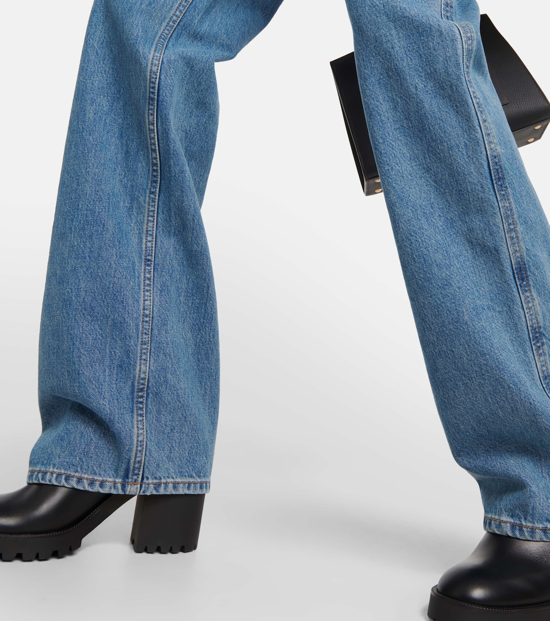 Jeans regular a vita alta | Burberry