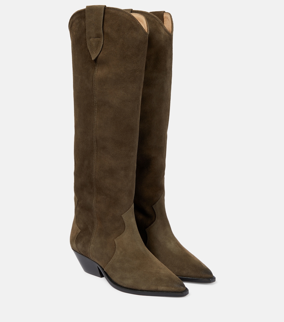 Stivali texani Denvee in suede | Isabel Marant