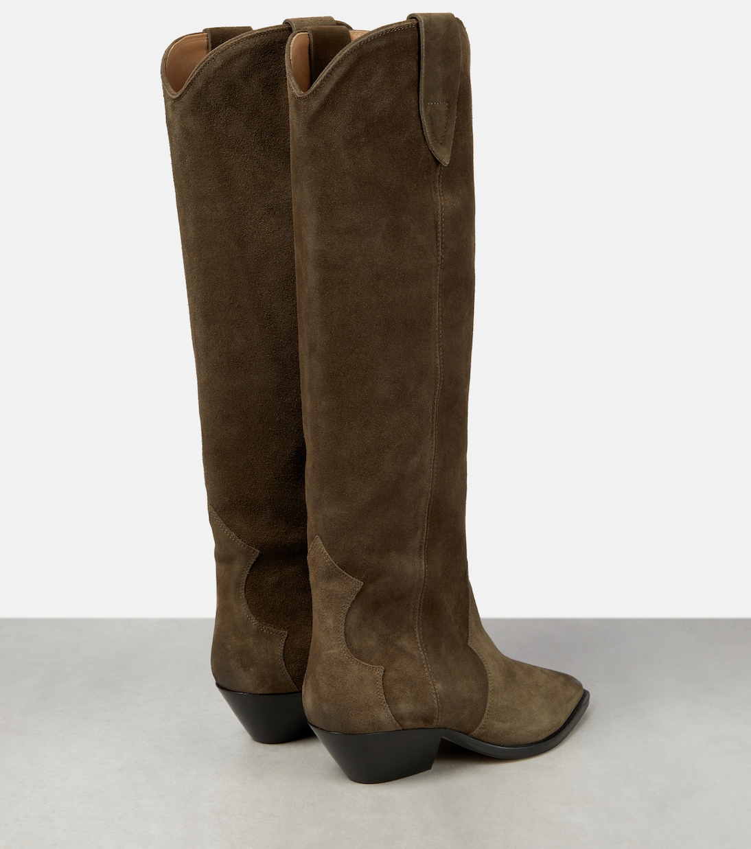 Stivali texani Denvee in suede | Isabel Marant