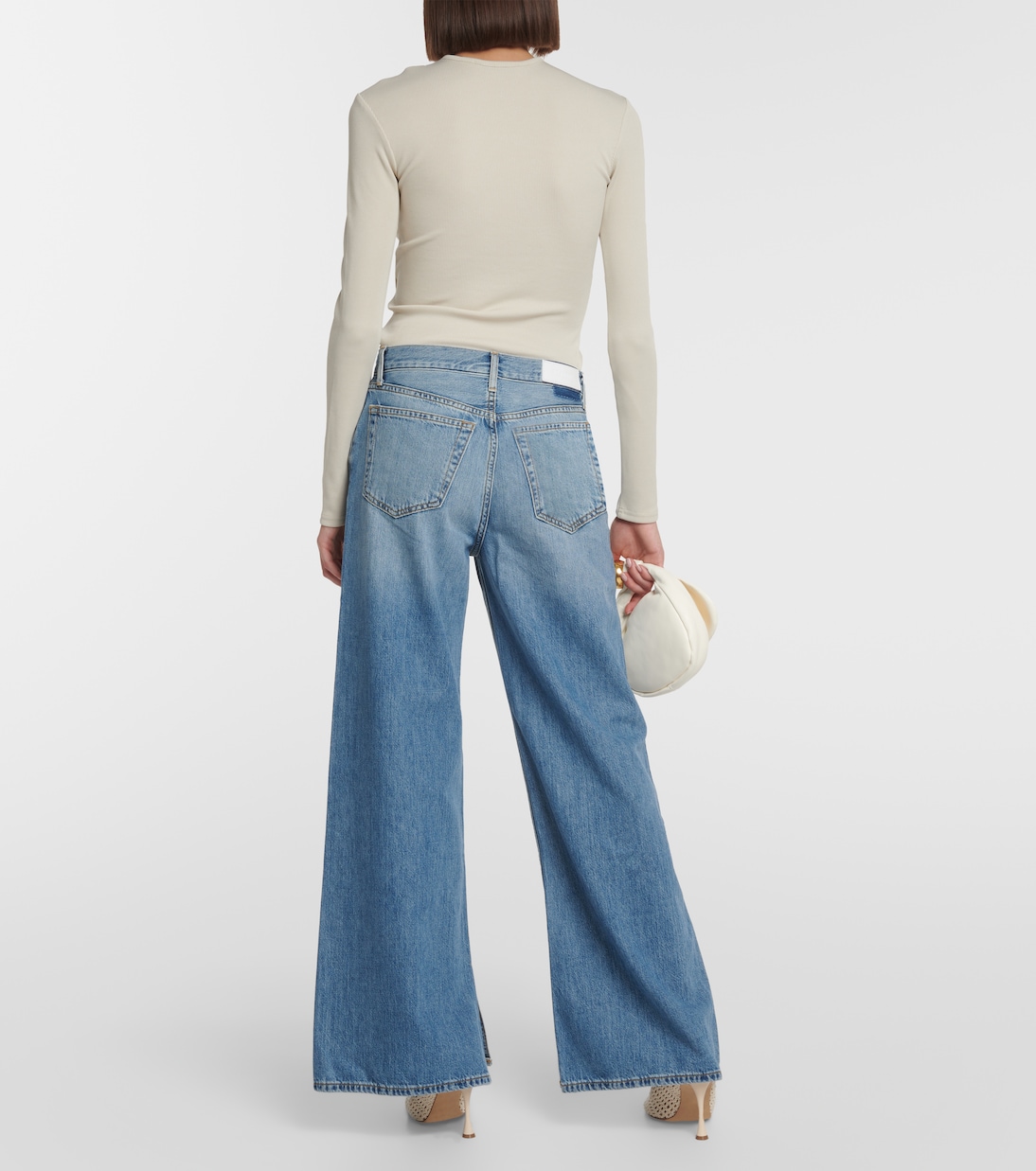 Low Rider low-rise wide-leg jeans | Re/Done