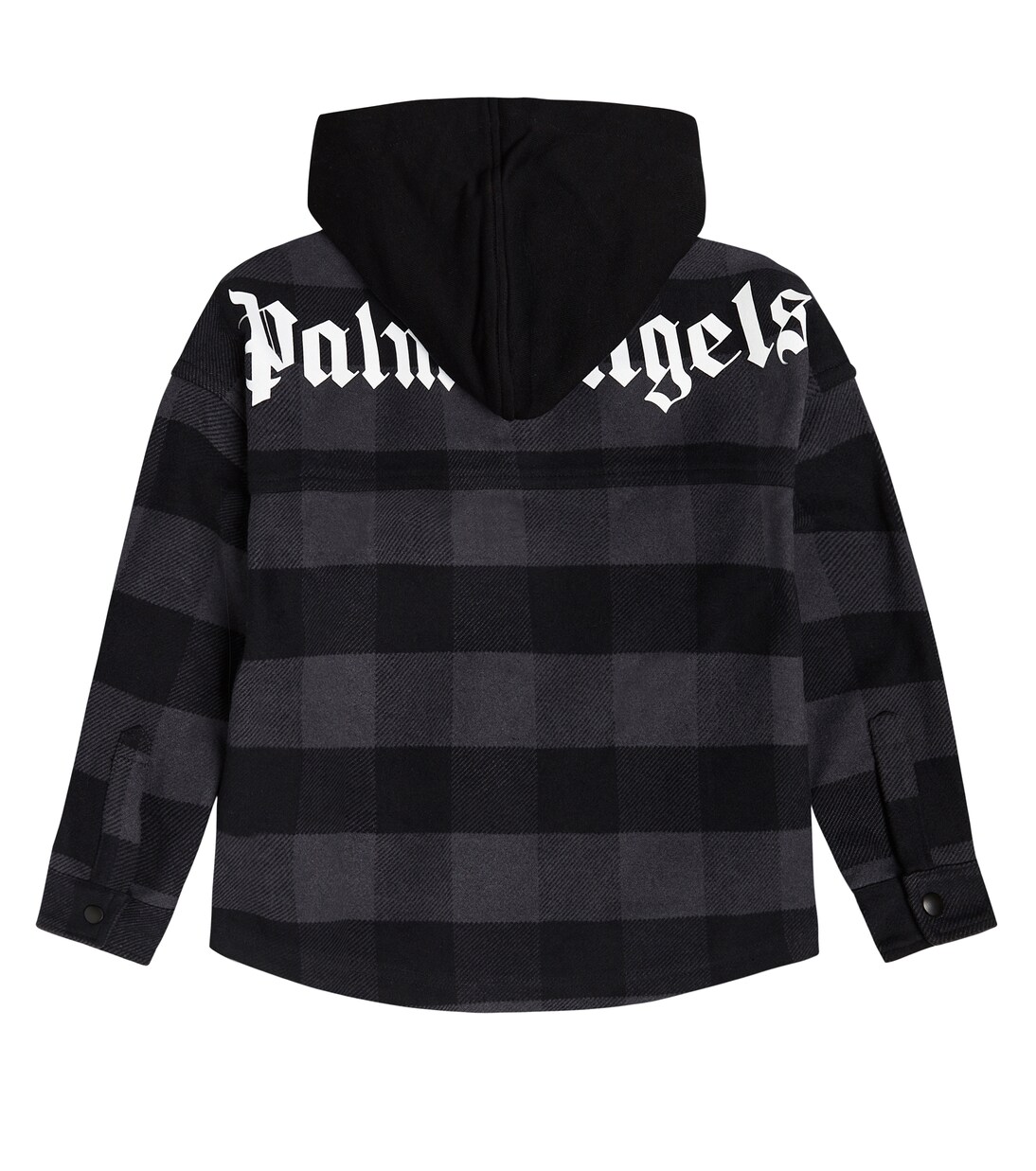 Giacca in cotone a quadri | Palm Angels Kids