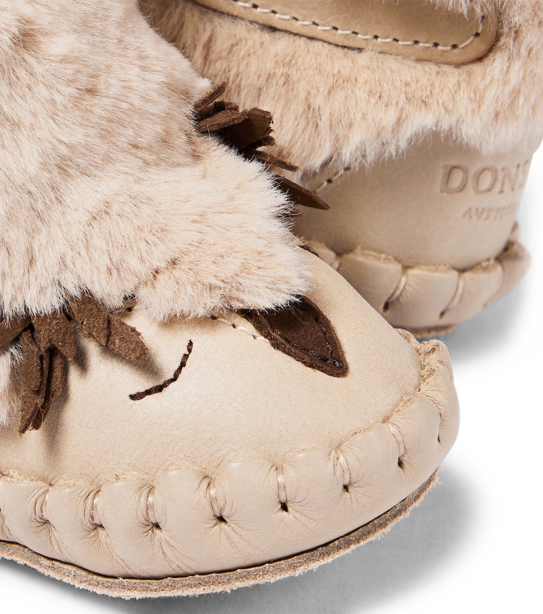 Baby Kapi Owl leather booties | Donsje