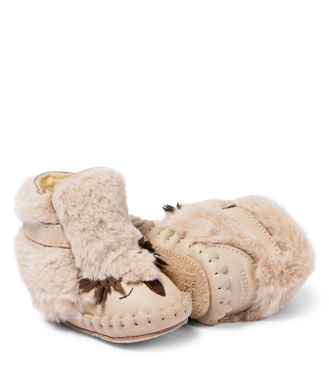 Baby Kapi Owl leather booties | Donsje