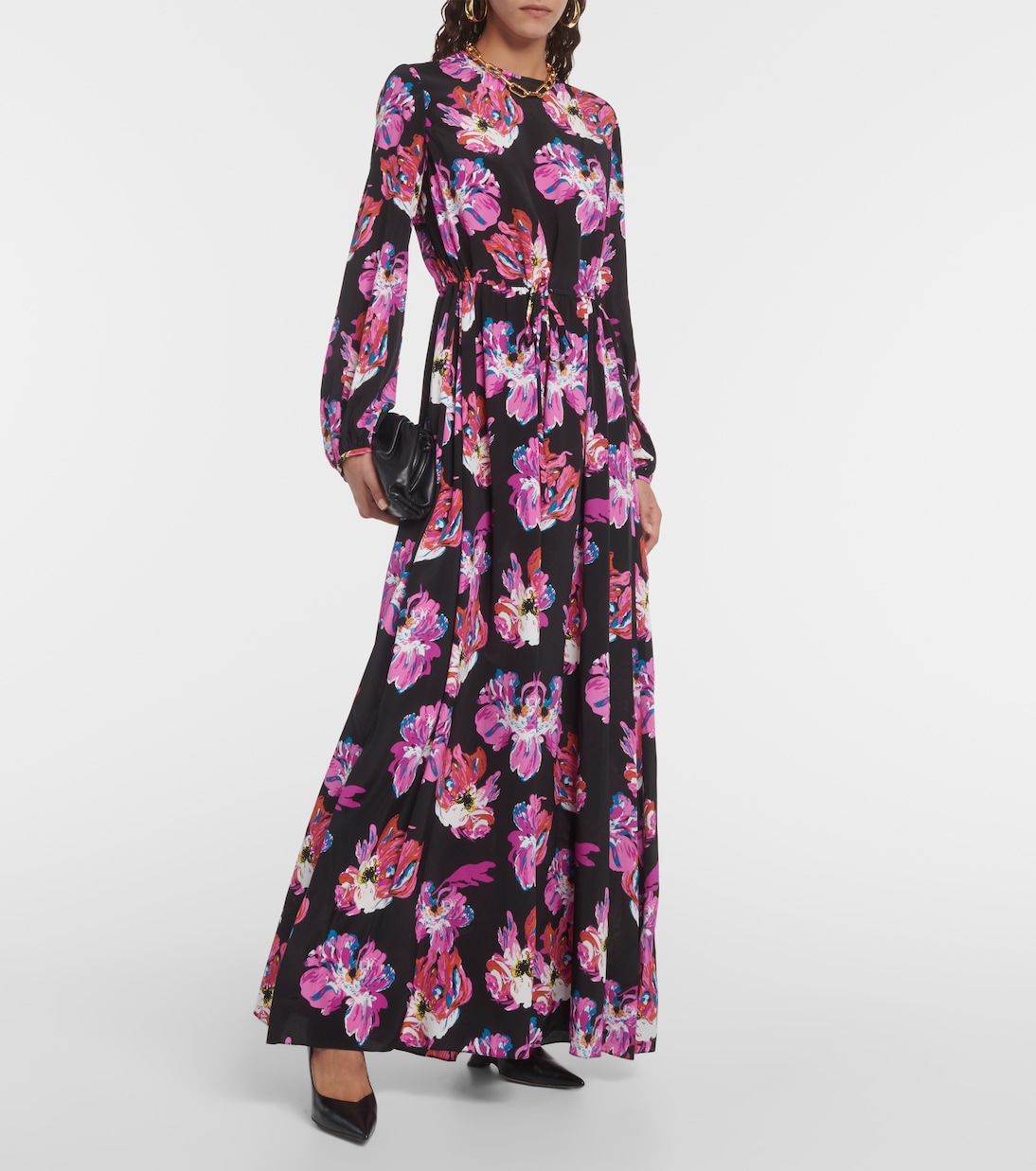 Sydney printed silk-blend maxi dress | Diane von Furstenberg