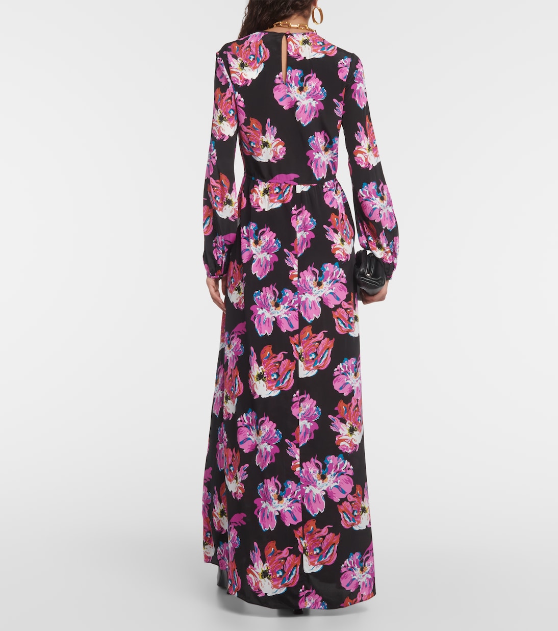 Sydney printed silk-blend maxi dress | Diane von Furstenberg