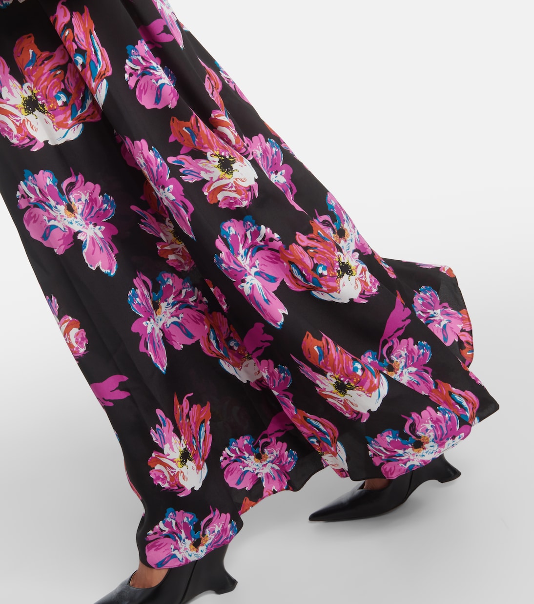 Sydney printed silk-blend maxi dress | Diane von Furstenberg