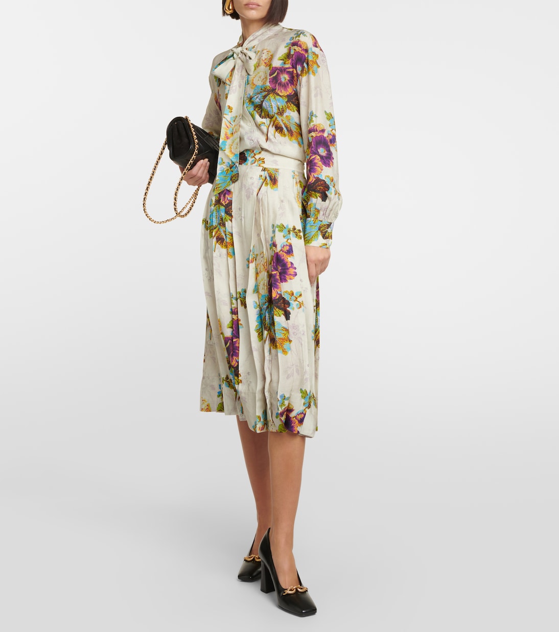 Bluse aus Satin | Tory Burch