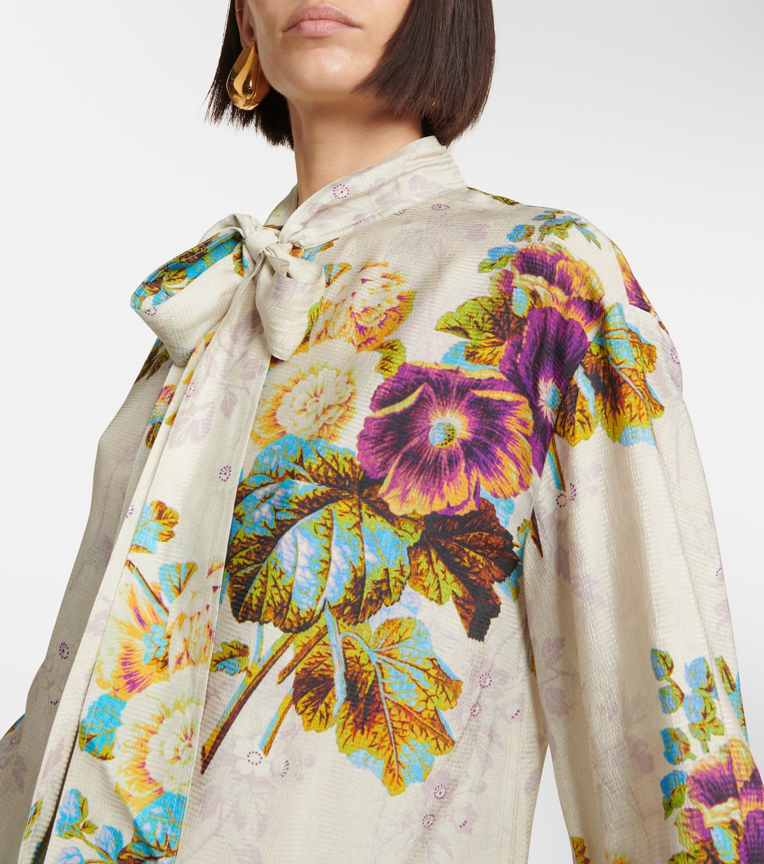 Bluse aus Satin | Tory Burch