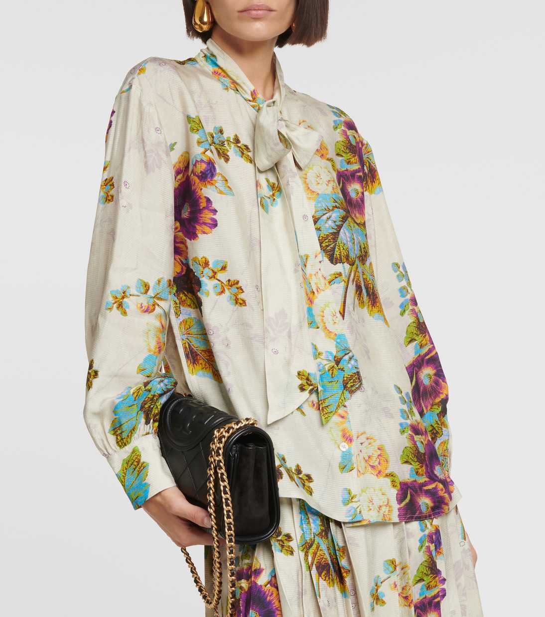 Bluse aus Satin | Tory Burch