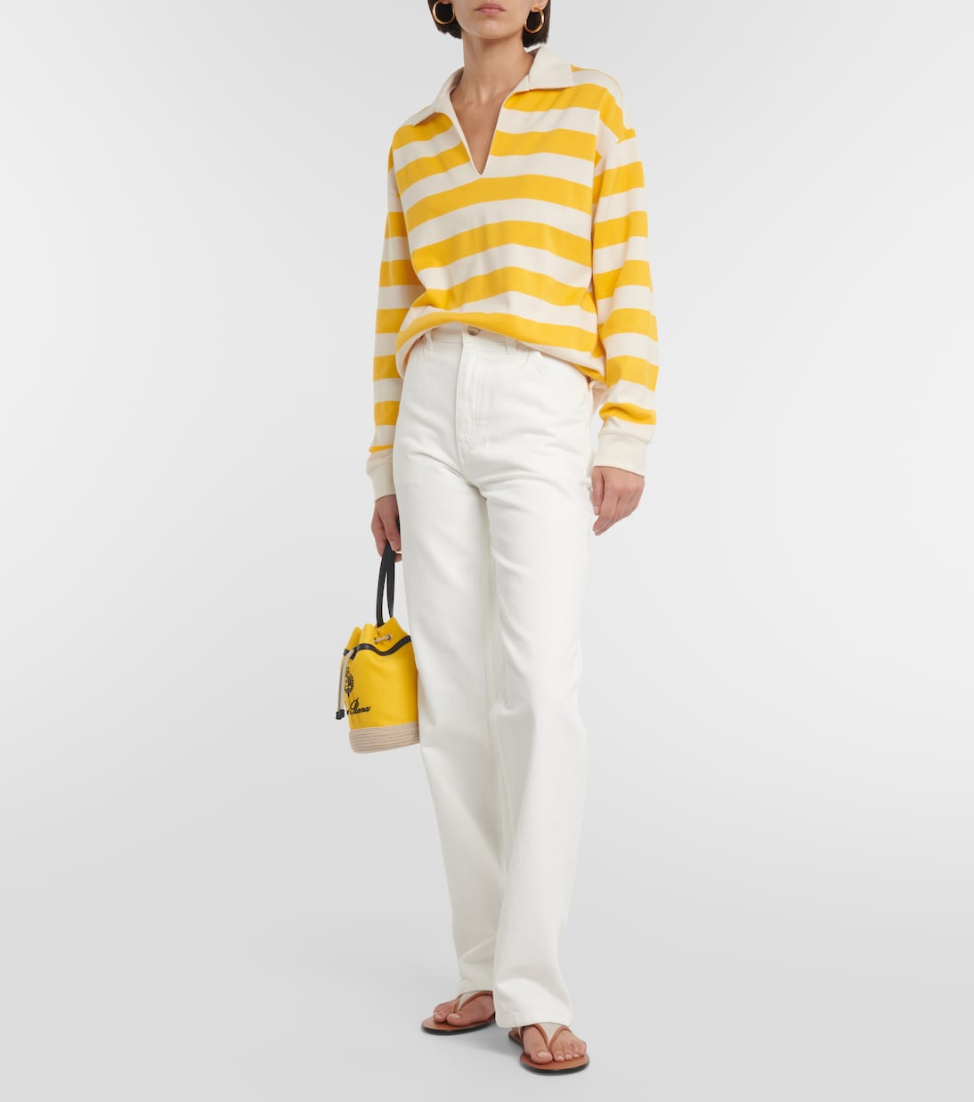 High-Rise Wide-Leg Jeans | Loro Piana
