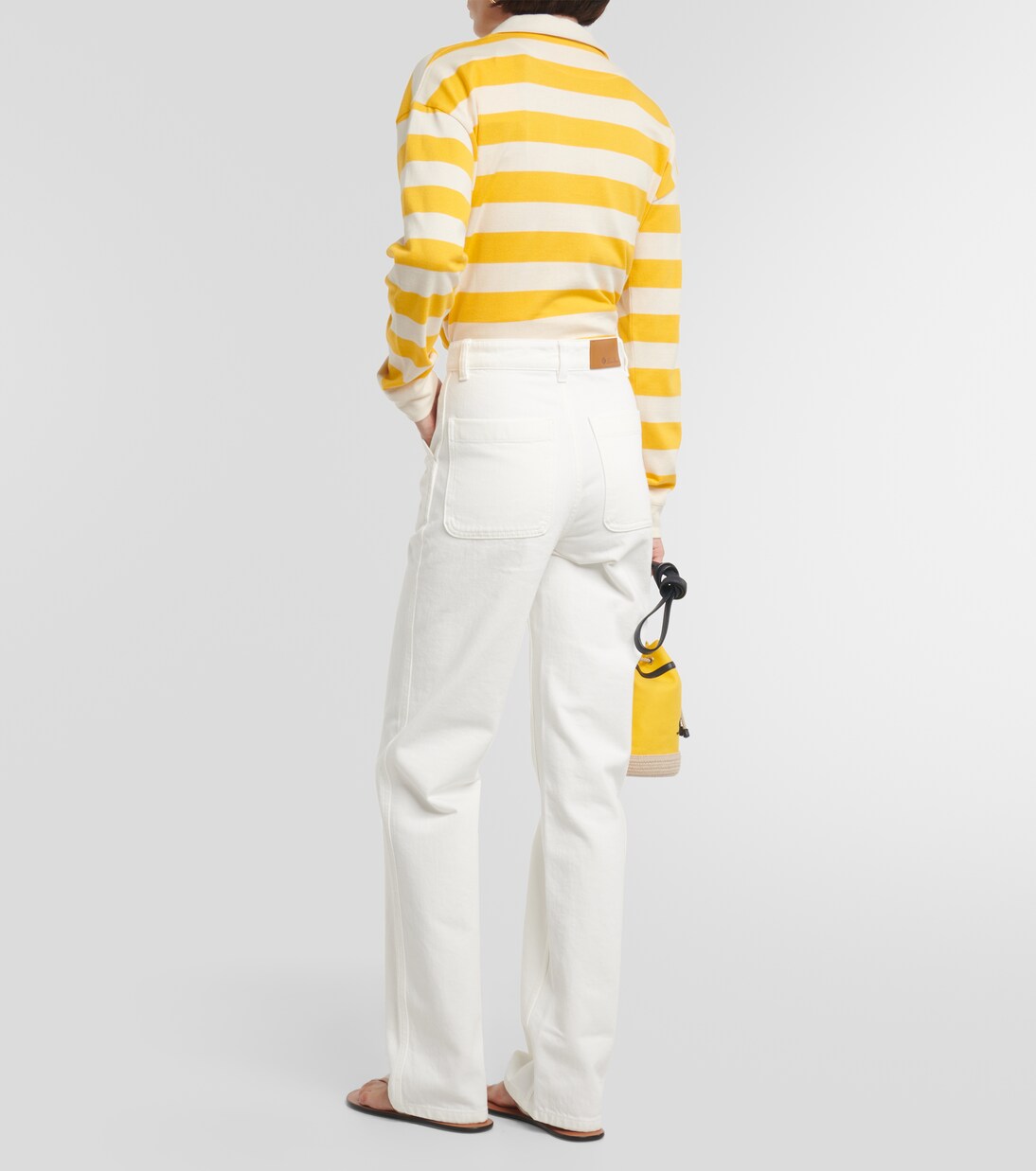 High-Rise Wide-Leg Jeans | Loro Piana