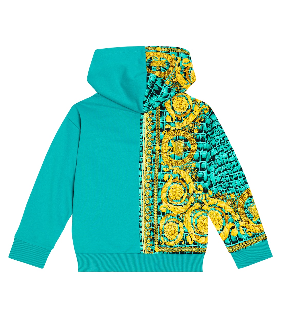 Sudadera con capucha Baroccodile | Versace Kids