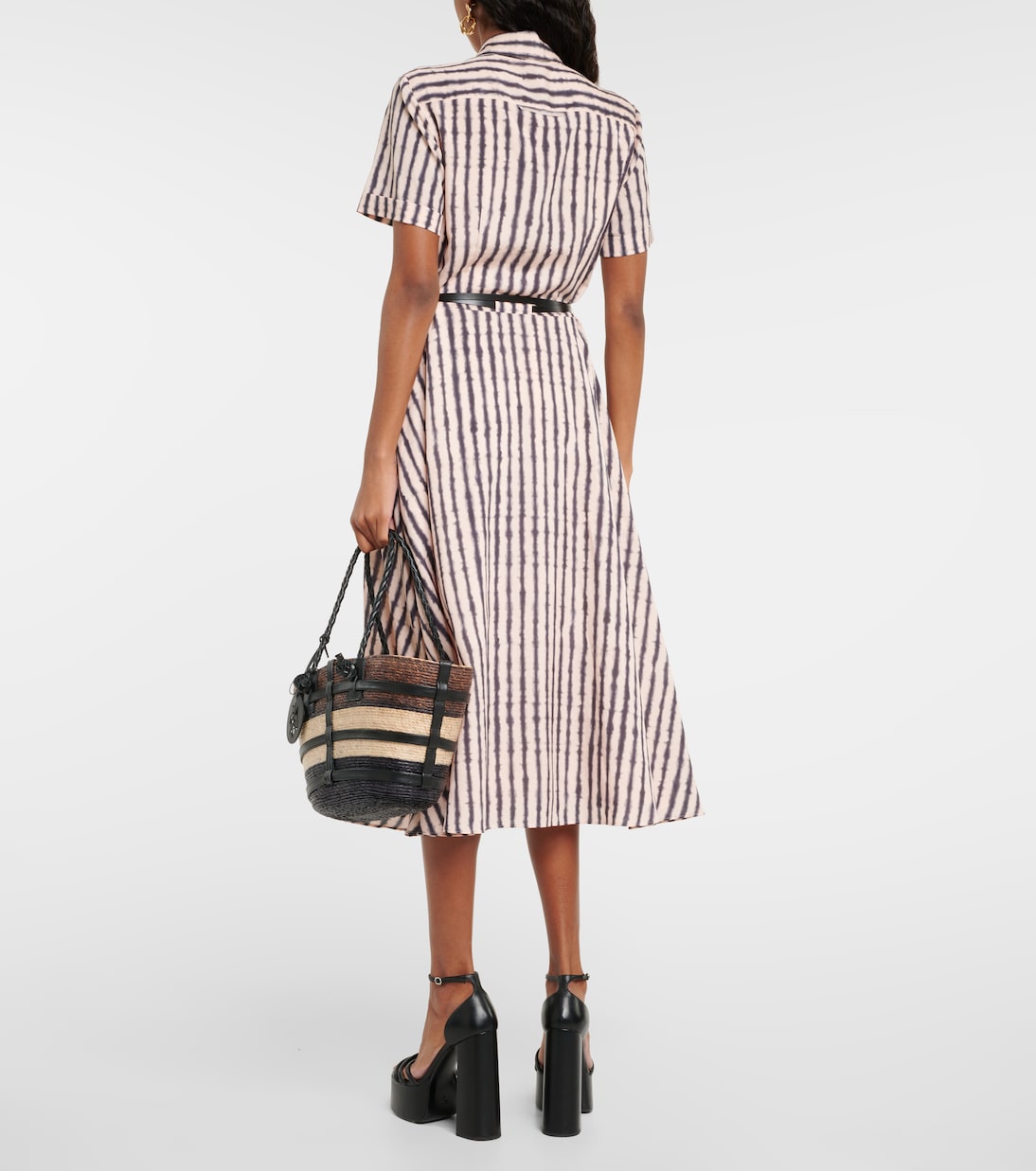 Vestido midi Kiera estampado | Altuzarra