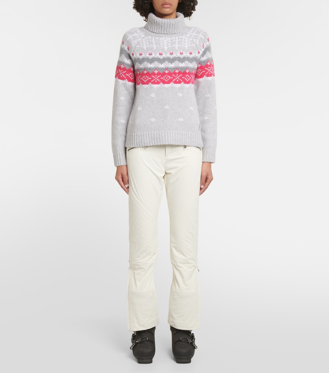 Samia Fair Isle cashmere sweater | Bogner