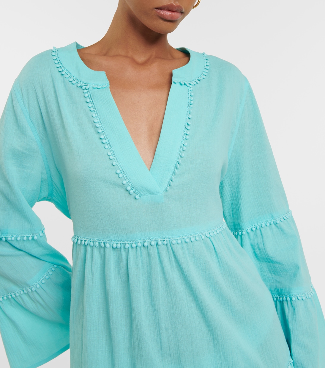 Minikleid Great Thatch aus Baumwolle | Heidi Klein