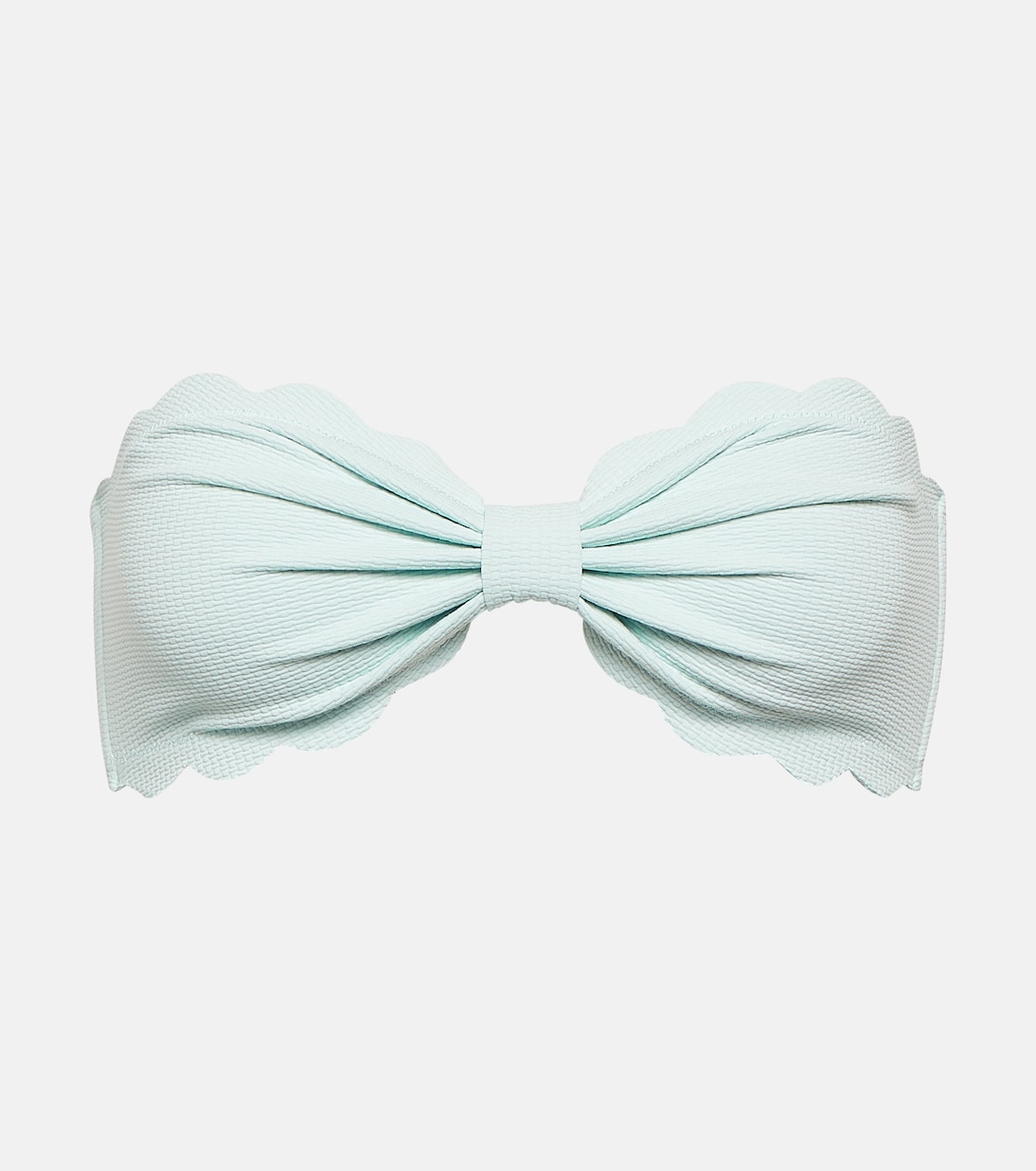 Antibes scalloped bandeau bikini top | Marysia