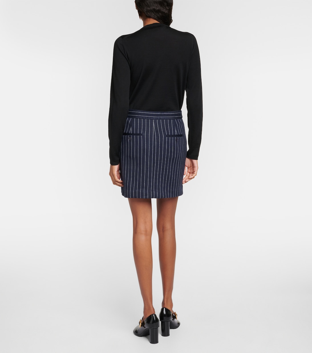 Minigonna gessata Kirsch in jersey | Max Mara