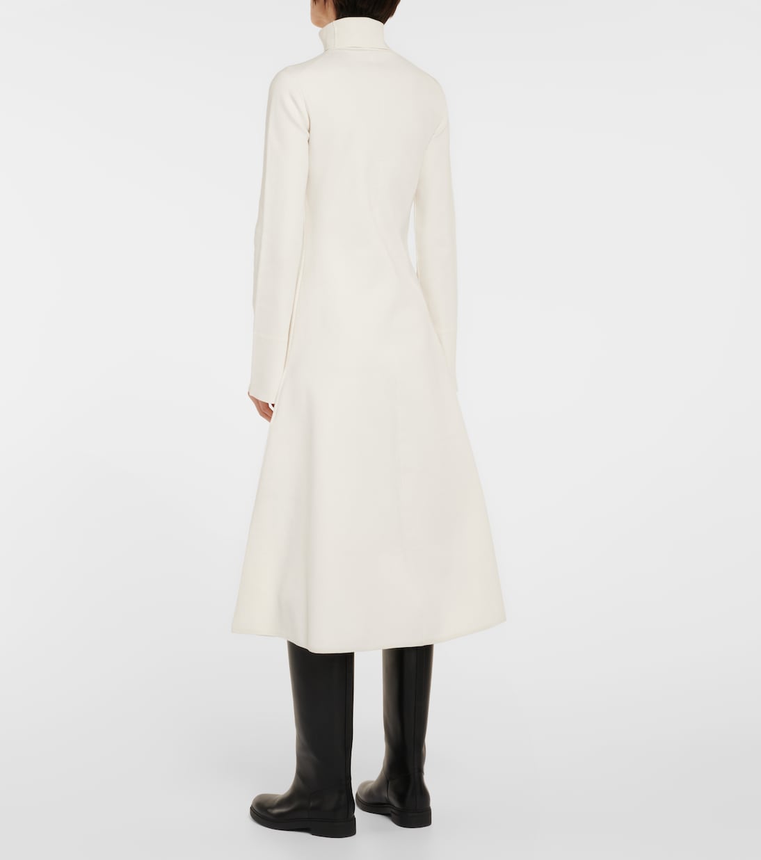 Silk-blend midi dress | Joseph