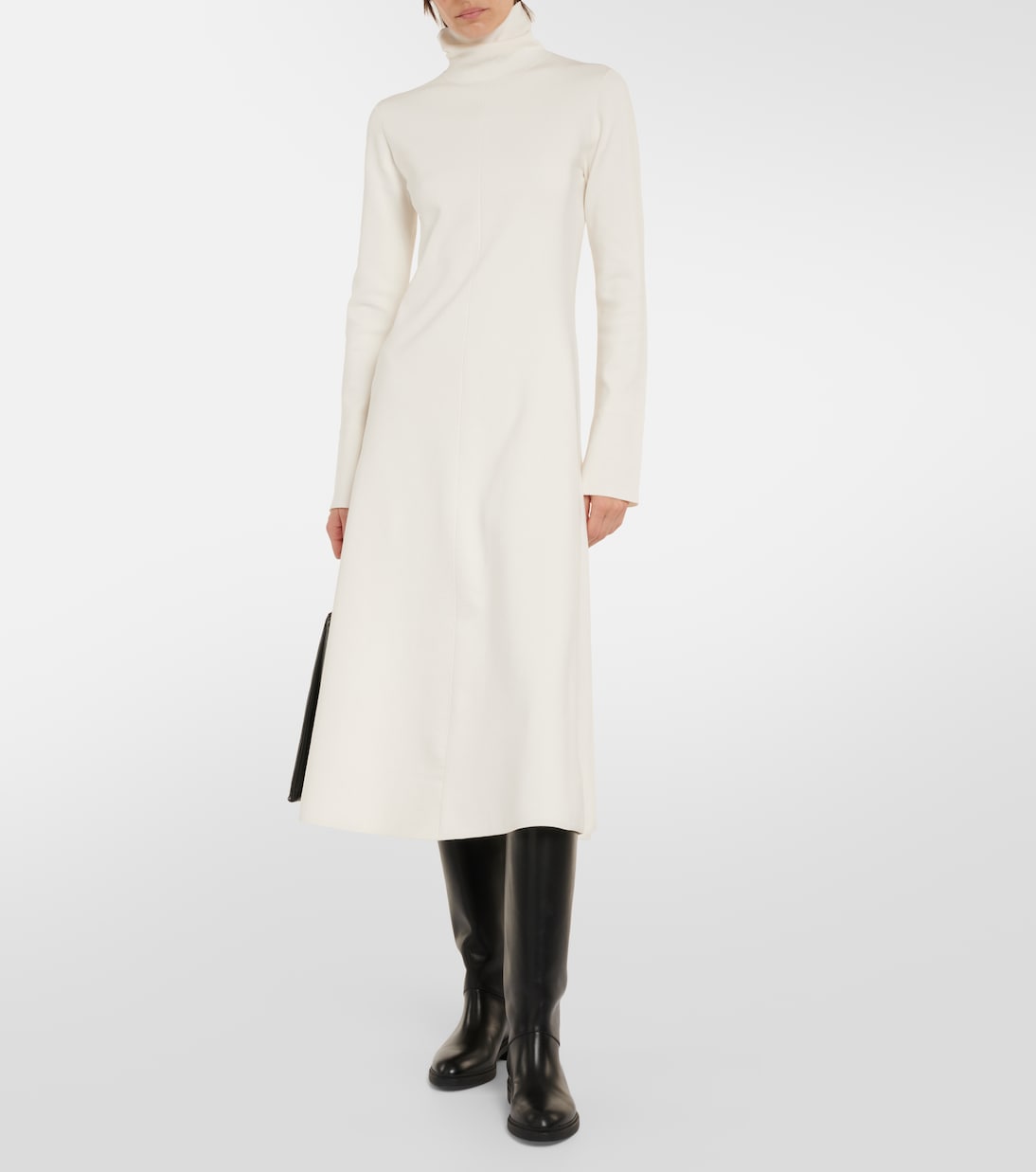 Silk-blend midi dress | Joseph