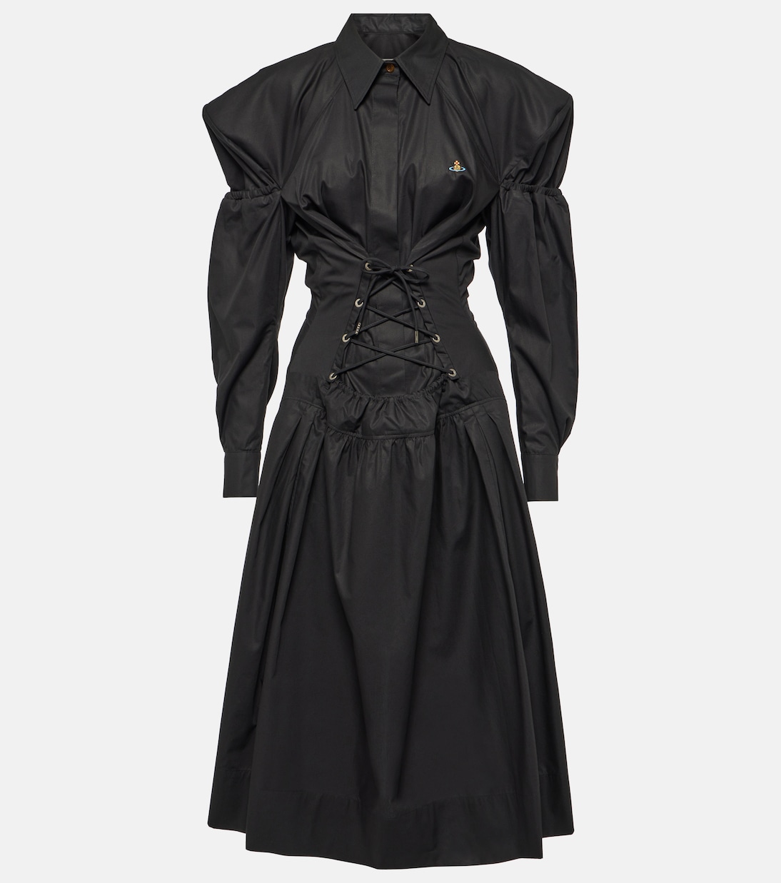 Abito midi Kate in popeline di cotone | Vivienne Westwood