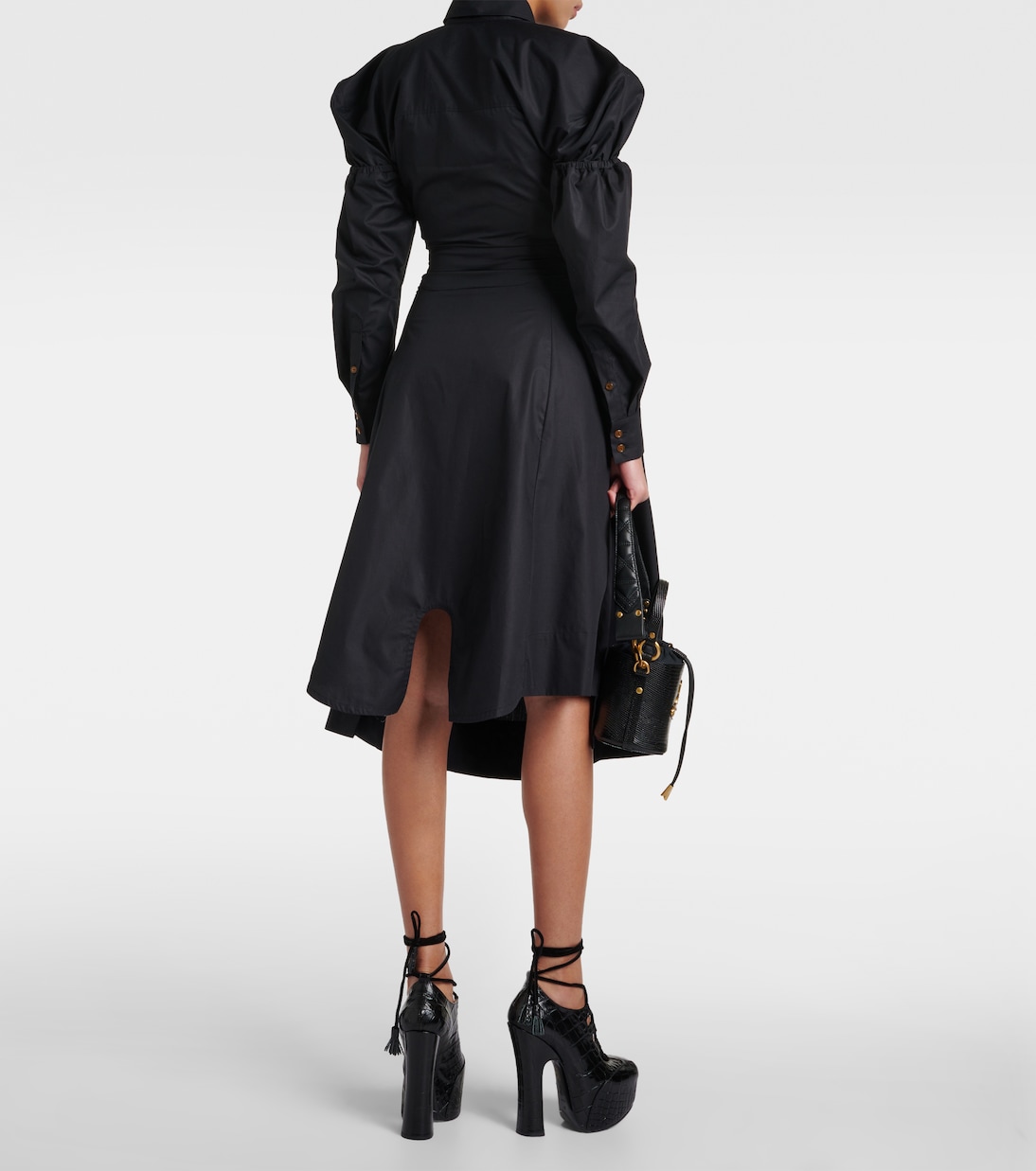 Abito midi Kate in popeline di cotone | Vivienne Westwood