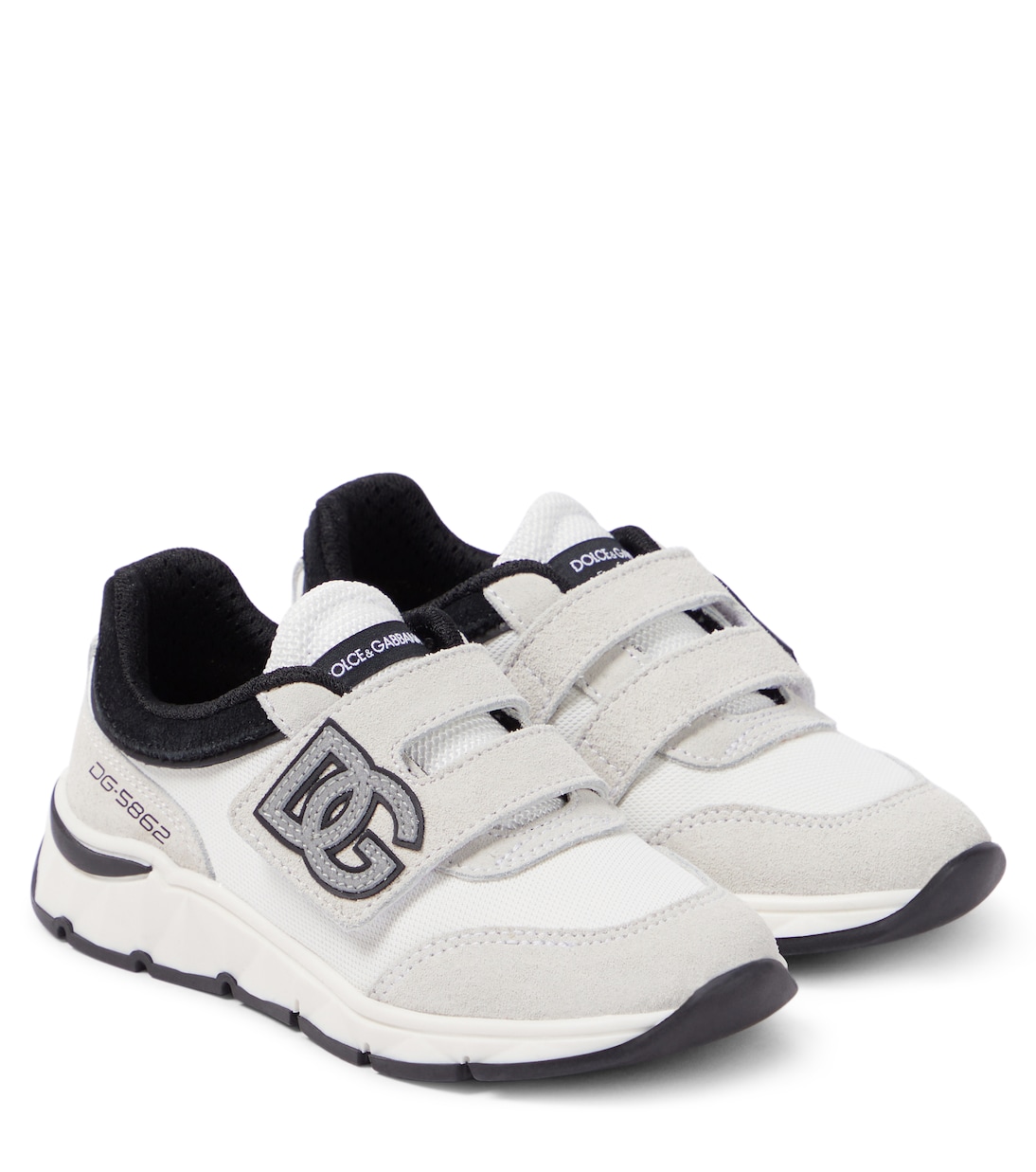 Sneakers DG mit Veloursleder | Dolce&Gabbana Kids