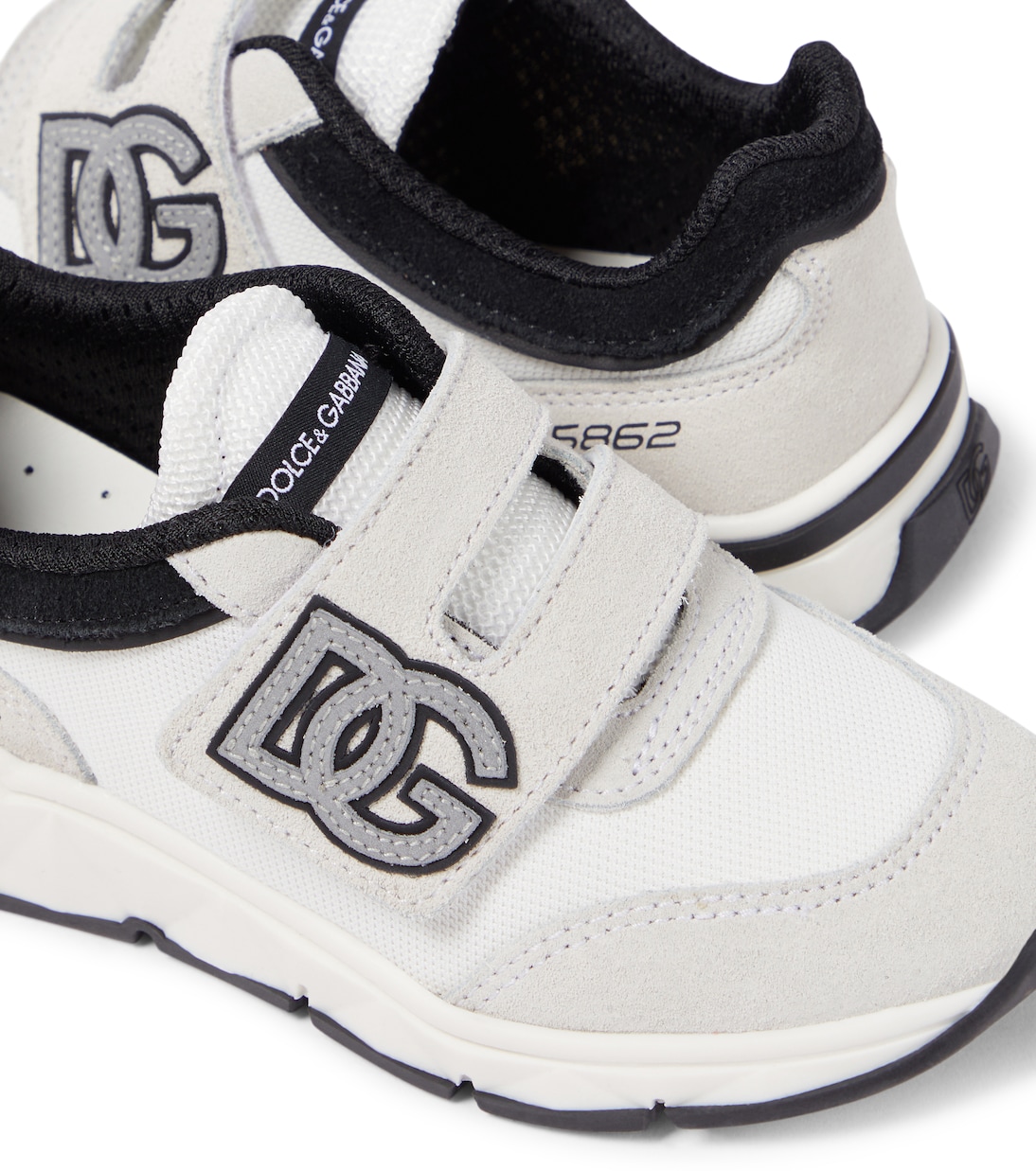 Sneakers DG mit Veloursleder | Dolce&Gabbana Kids