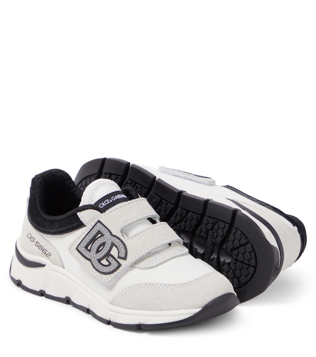 Sneakers DG mit Veloursleder | Dolce&Gabbana Kids