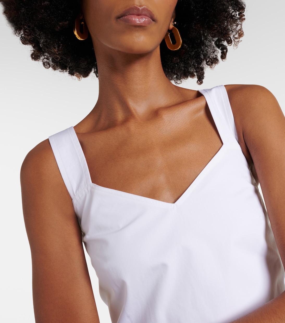 Abito midi Sesia in cotone con stampa | Sportmax