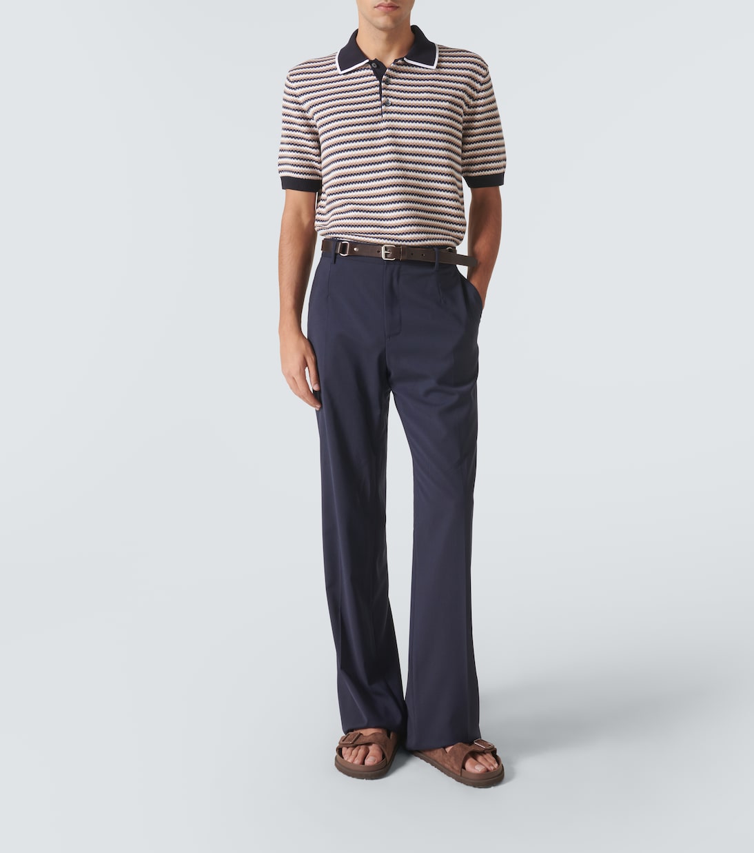 Polo de algodón en zigzag | Missoni